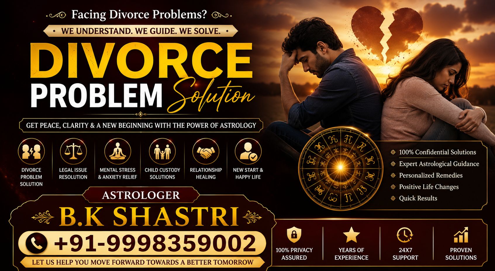 divroce problem solutioin